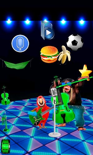 Singing Parrot vs Talking Monkey – vue 5