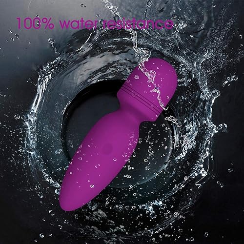 Miniatura 3 de Mini varita masajeadora de mano, silenciosa, portátil, masajeador personal de silicona, inalámbrico para cuello, hombro, espalda, masaje corporal