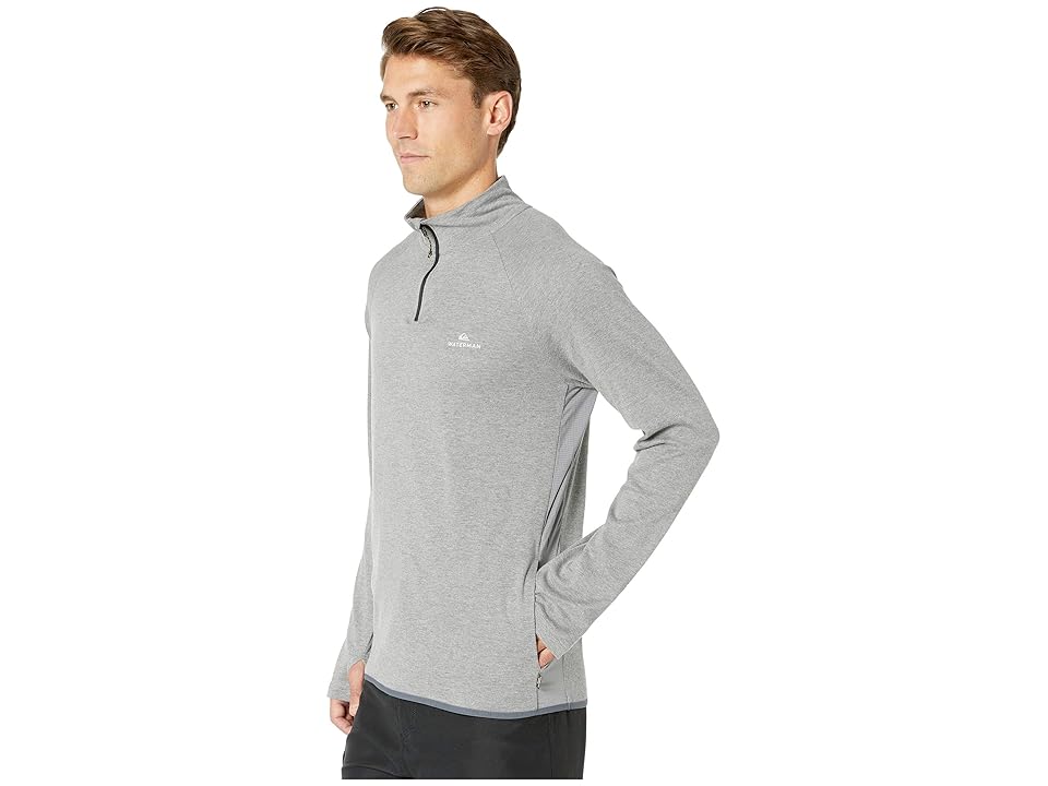 

Quiksilver Waterman Sea Hound High Neck (Mid Grey Marl) Men's Clothing, Gray