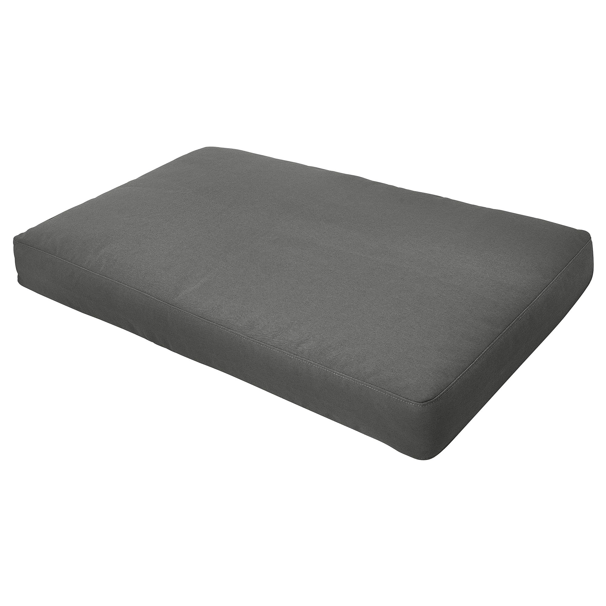 Coussin gris foncé 124 x 62 cm FRÖSÖN DUVHOLMEN dossier haut jardin