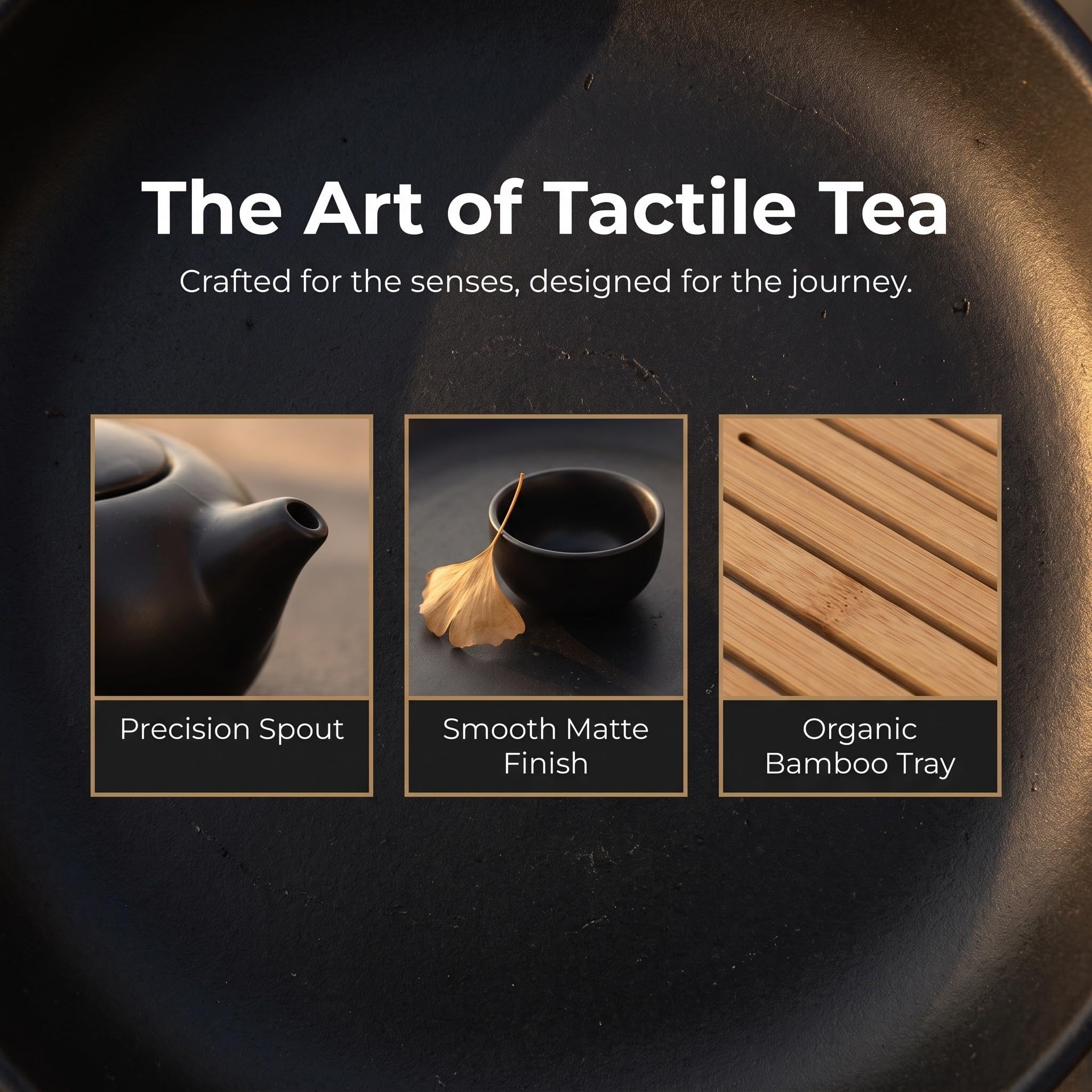 SOLUSTRE 1 Zestaw Ceramiczny Zestaw do Herbaty z Przenośną Torebką Porcelanowe Naczynia do Herbaty z Czajnikiem Filiżankami Bambusową Deską Do Serwowania i Akcesoriami na Prezent Biznesowy