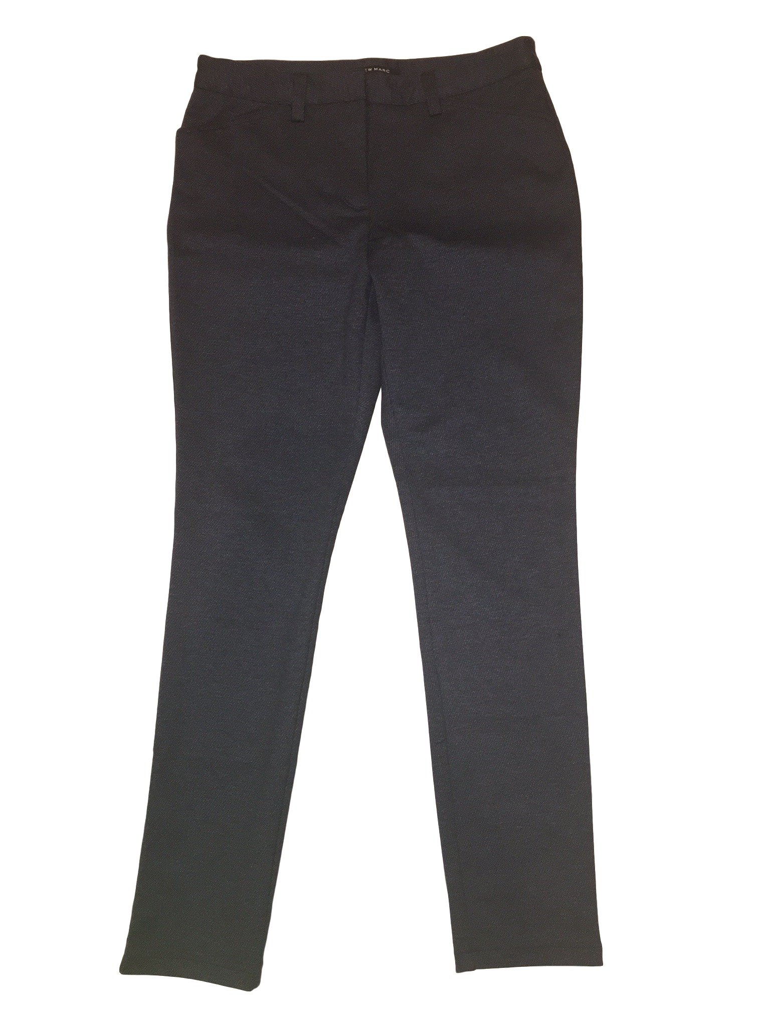 Andrew Marc Womens Ponte Stretch Pant Navy Twill 8
