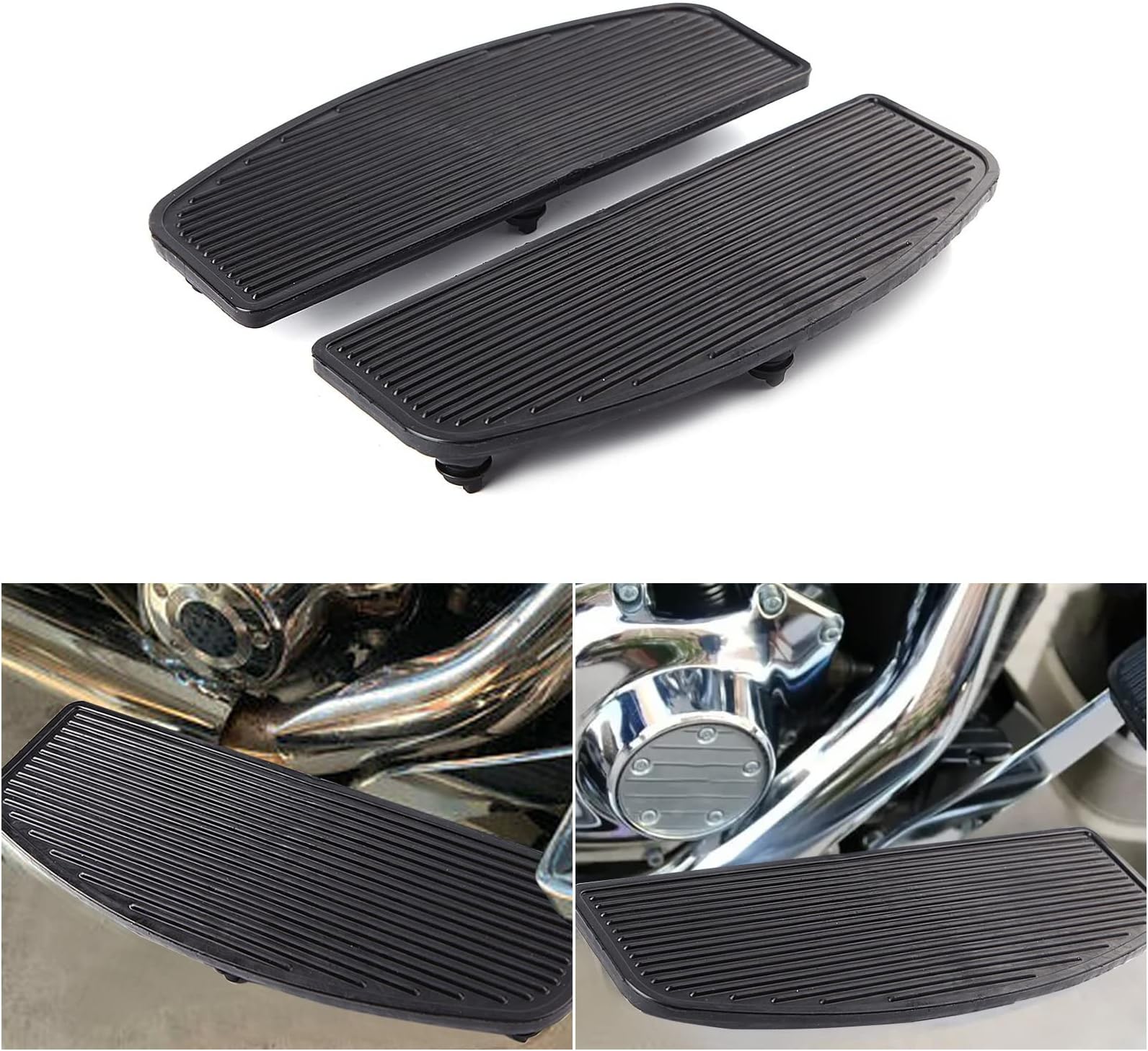 Motorcycle Foot Pegs Floorboard Front/Rear passenger