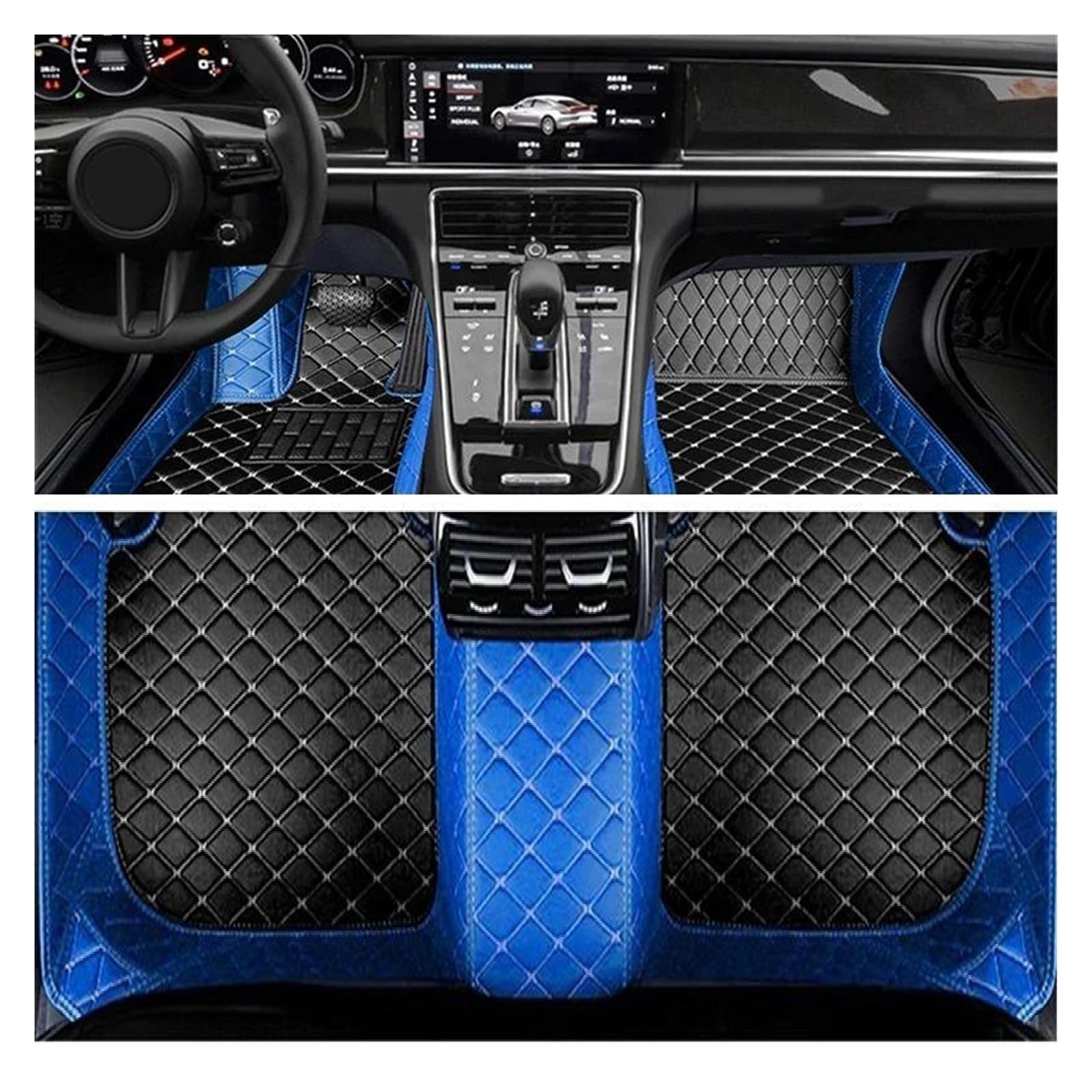 Tapis de voiture accessoires de sol pour E34 E39 1995-2004 antidérapant LHD
