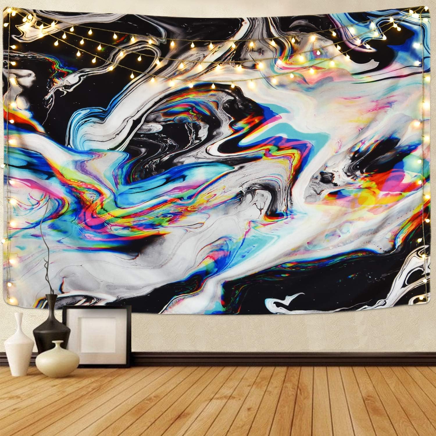 Colorful Gouache Tapestry