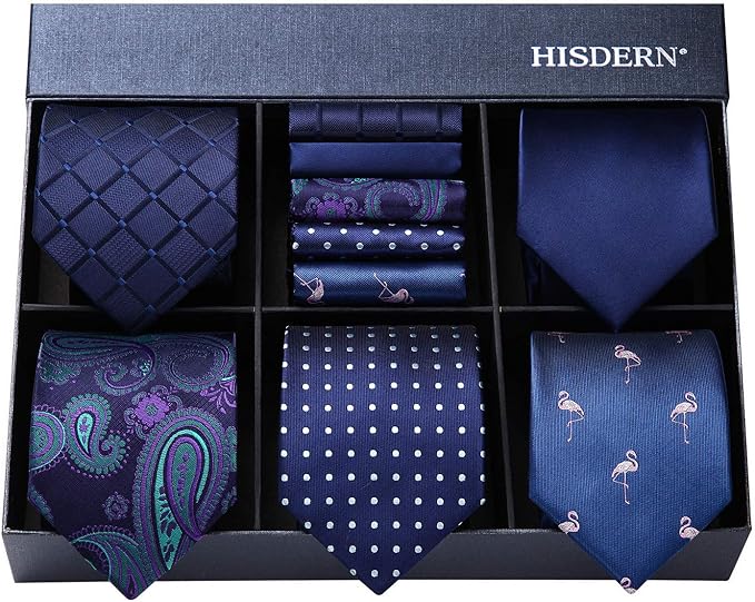 Lot 5 Pcs Mens Ties Collection 