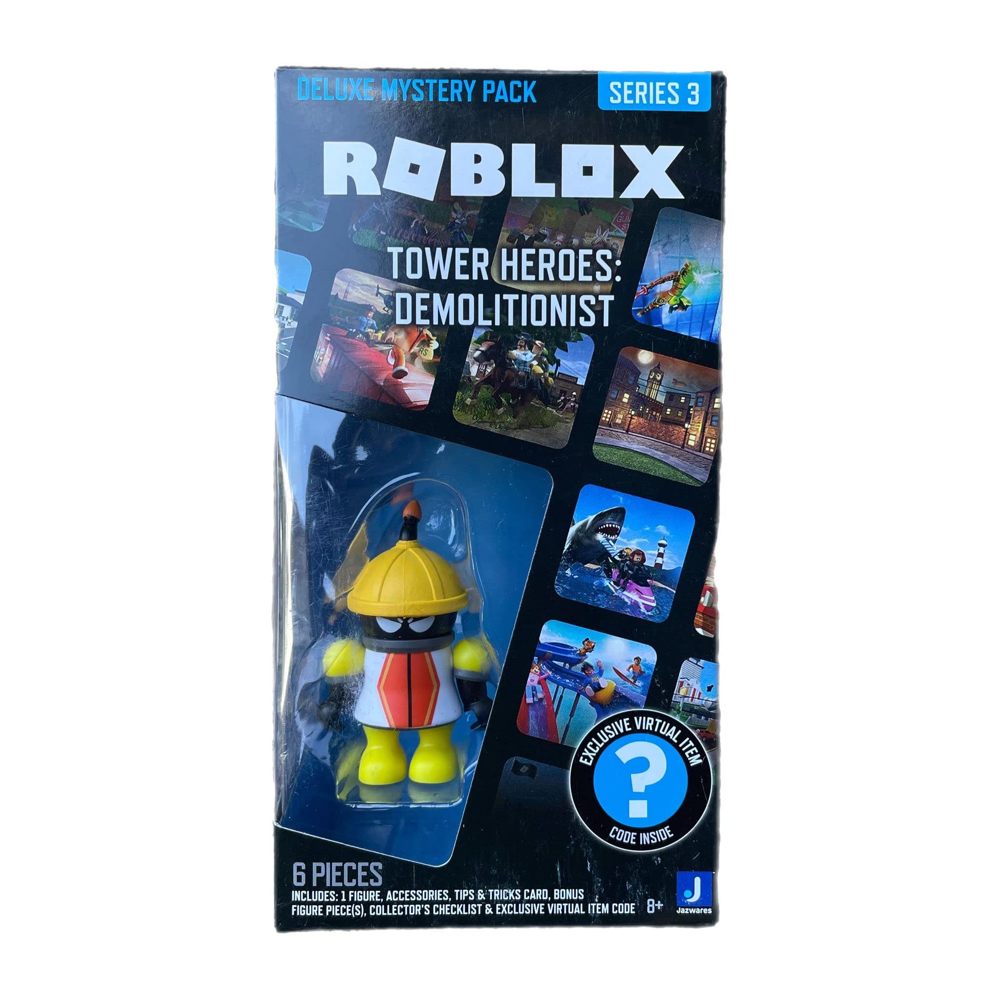 Amazon.com: Roblox Deluxe Mystery Pack Action Figure Series 1 2