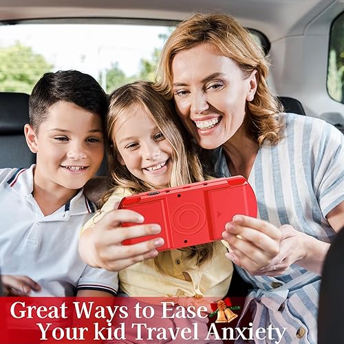 Miniatura 8 de Juegos de mano para niños  Reproductor de videojuegos para niños precargado 258 videojuegos retro, reproductor de juegos portátil con 3 cartuchos y