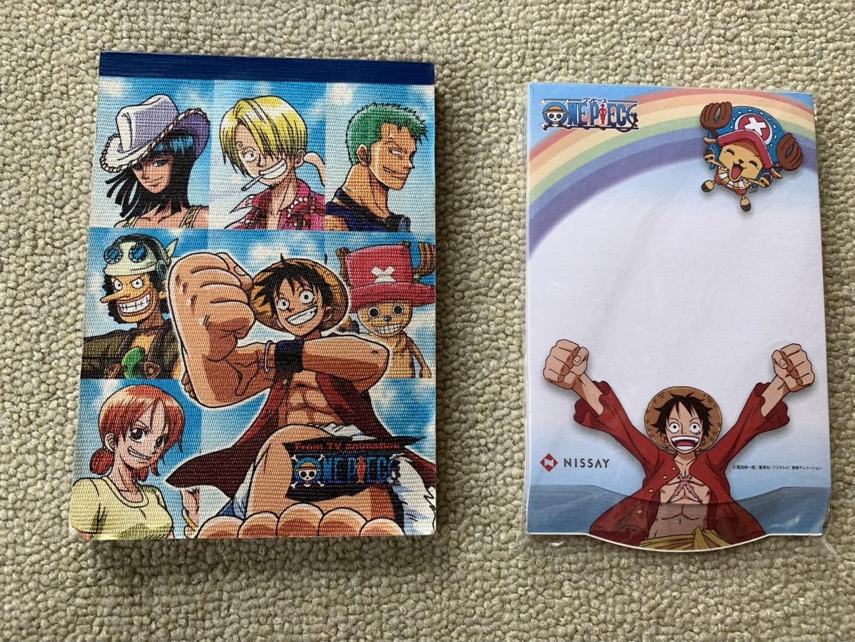 ワンピース メモ帳セット ワンピース メモ帳セット