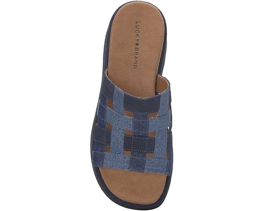 Lucky Brand Ulrich Woven Platform Sandal - Top View