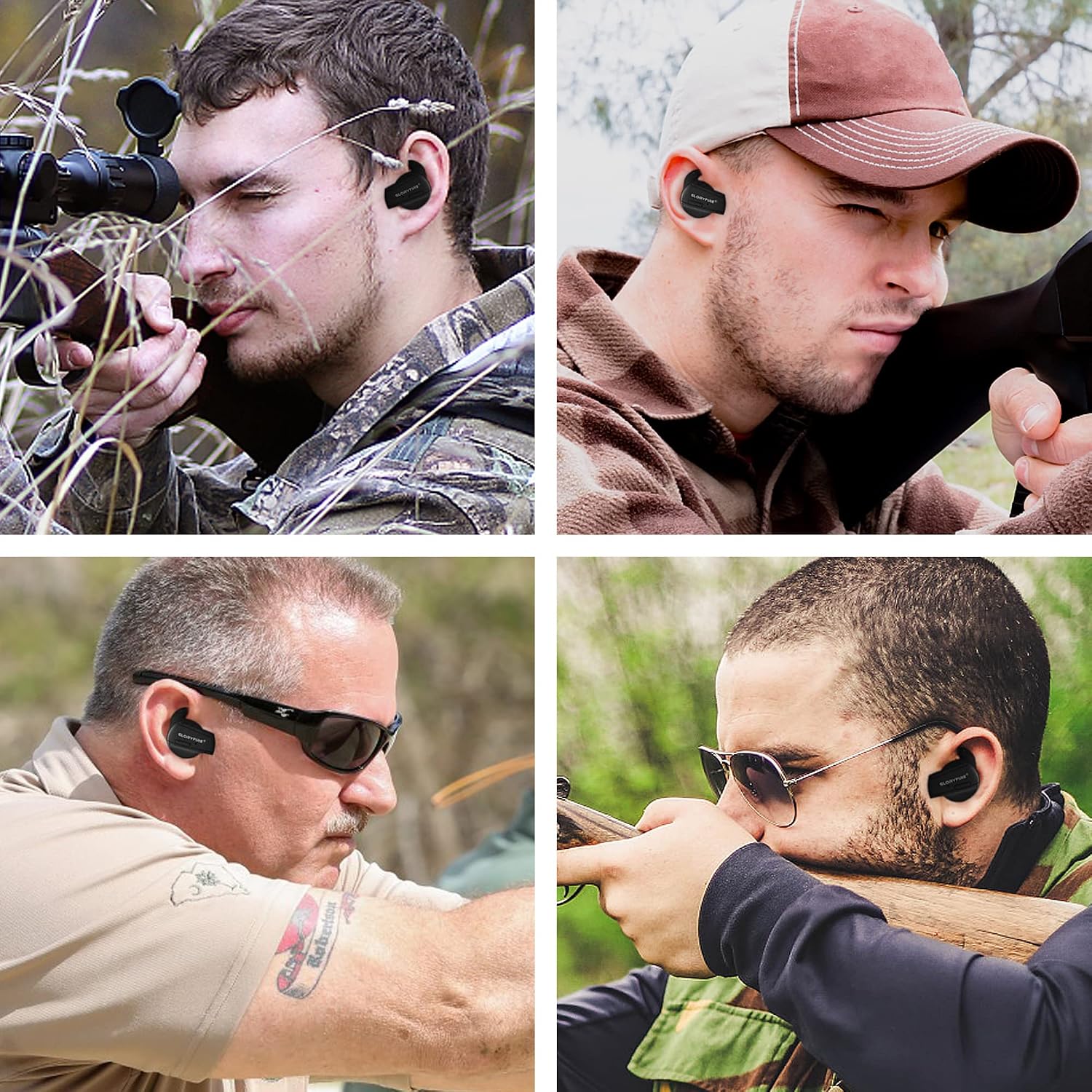 Shooting Ear Protection Ear Plugs for Shooting Range Hearing Protection 26dB Noise Reduction