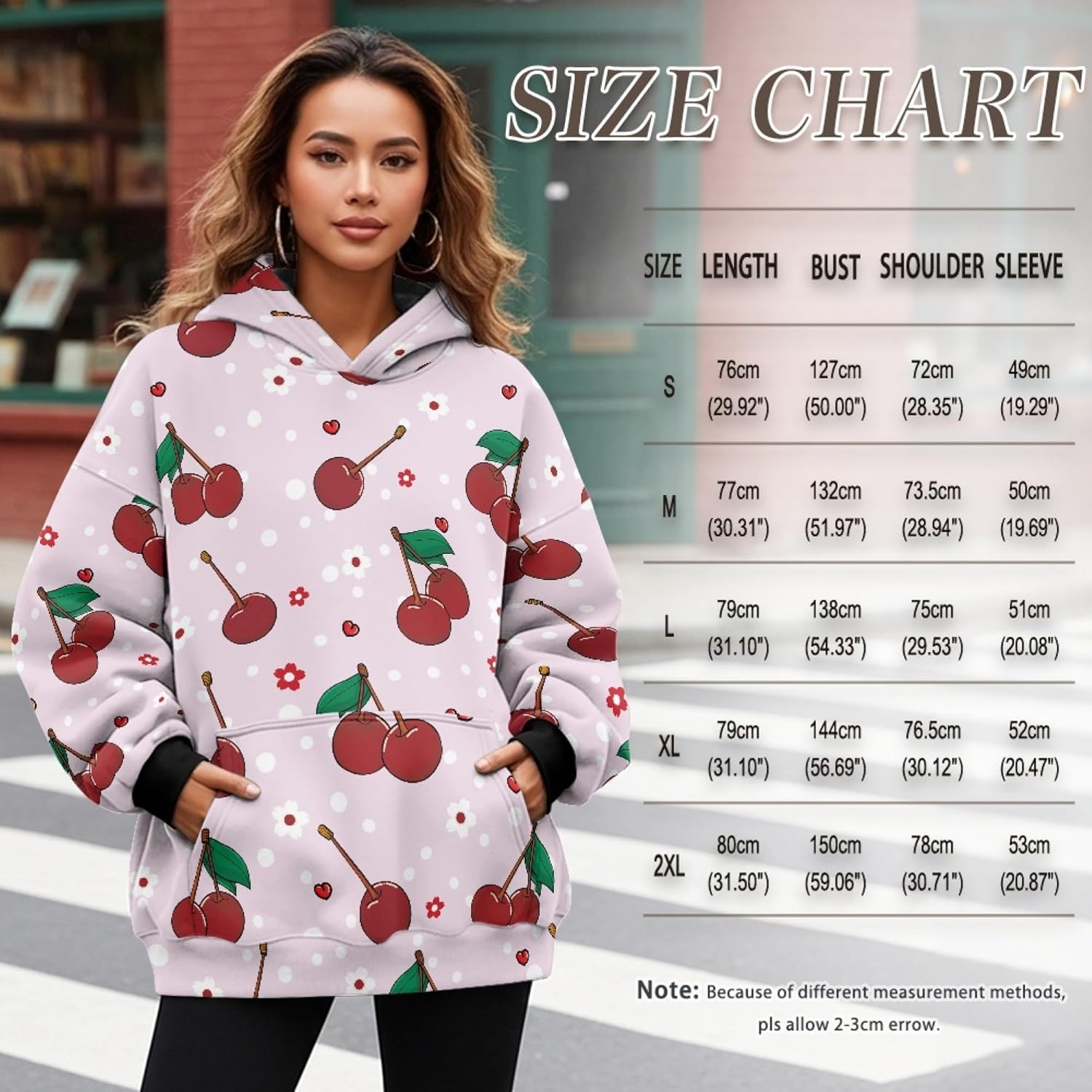 Womens Oversized Hoodies Fleece Athletic Sweatshirt Fashion Hooded Sweatshirt Hiking Winter Pullover Tops