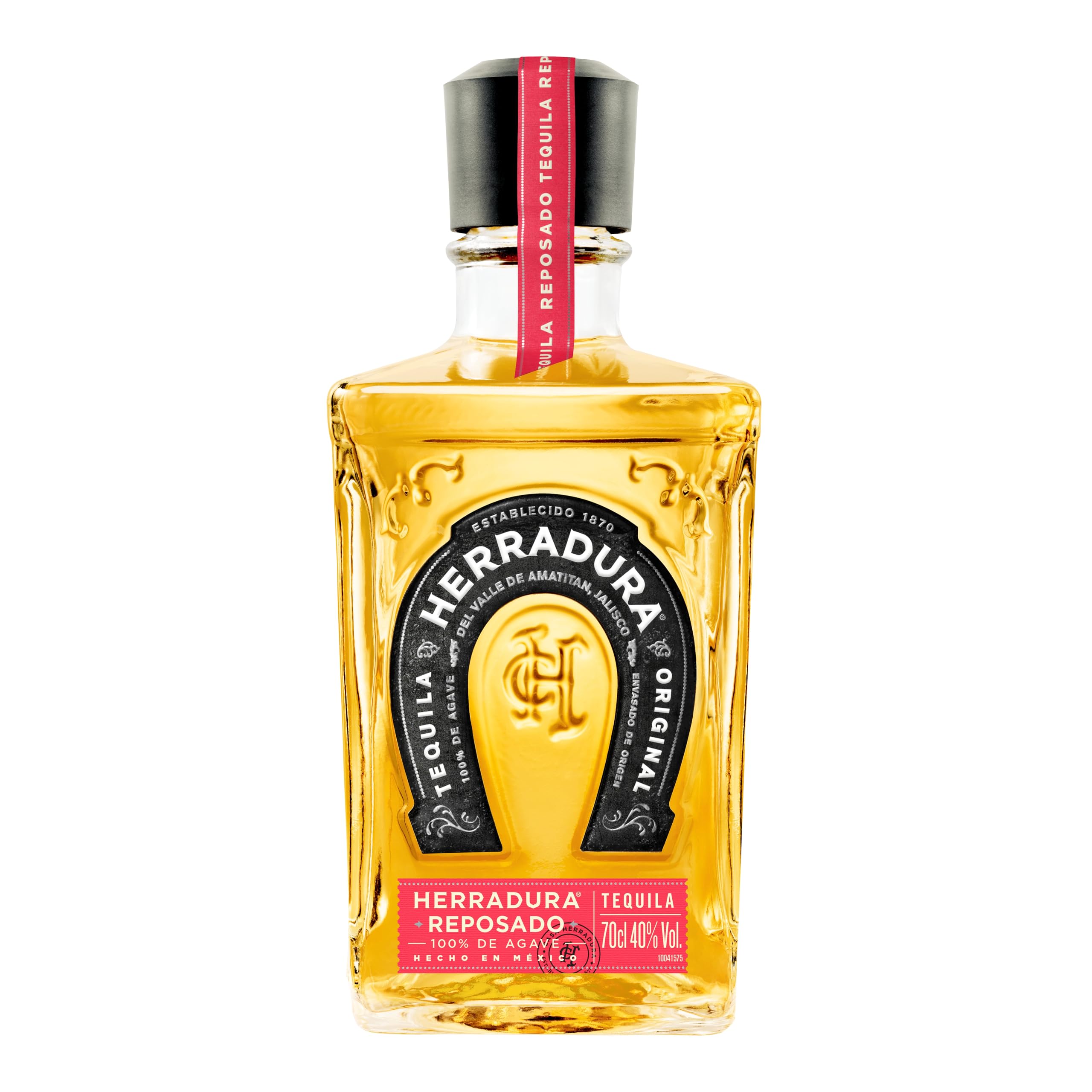 Herradura Tequila Reposado, 100% Agave, Con caja para regalar, 700 ml