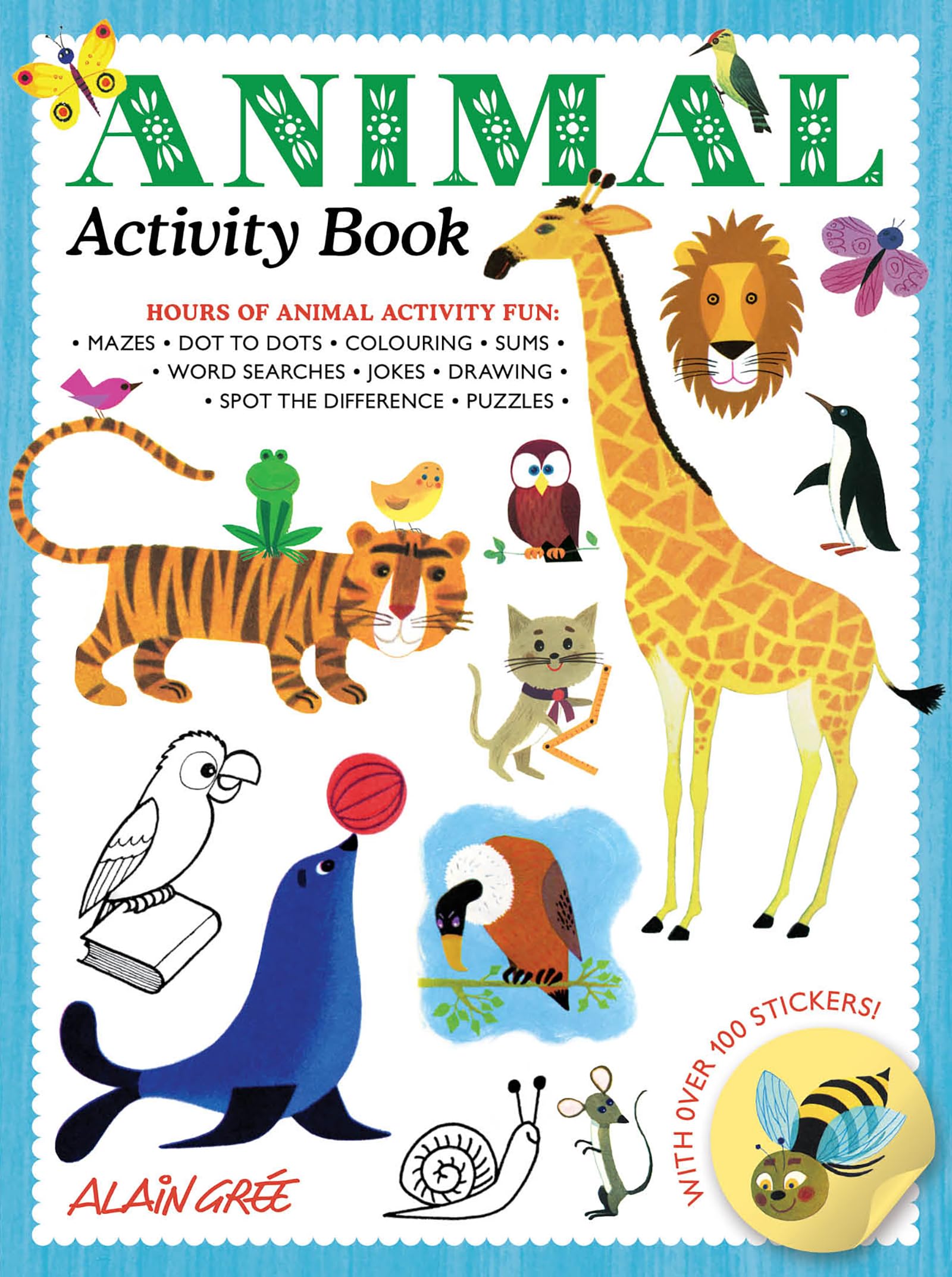 Animal Activity Book (Alain Grée Activity Book)