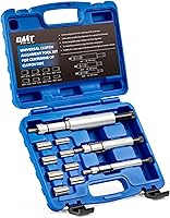 Orion Motor Tech 11pc Universal Clutch Alignment Tool Kit - Heavy Duty Centering Tools with 3 Spindles for Cars Trucks SUVs