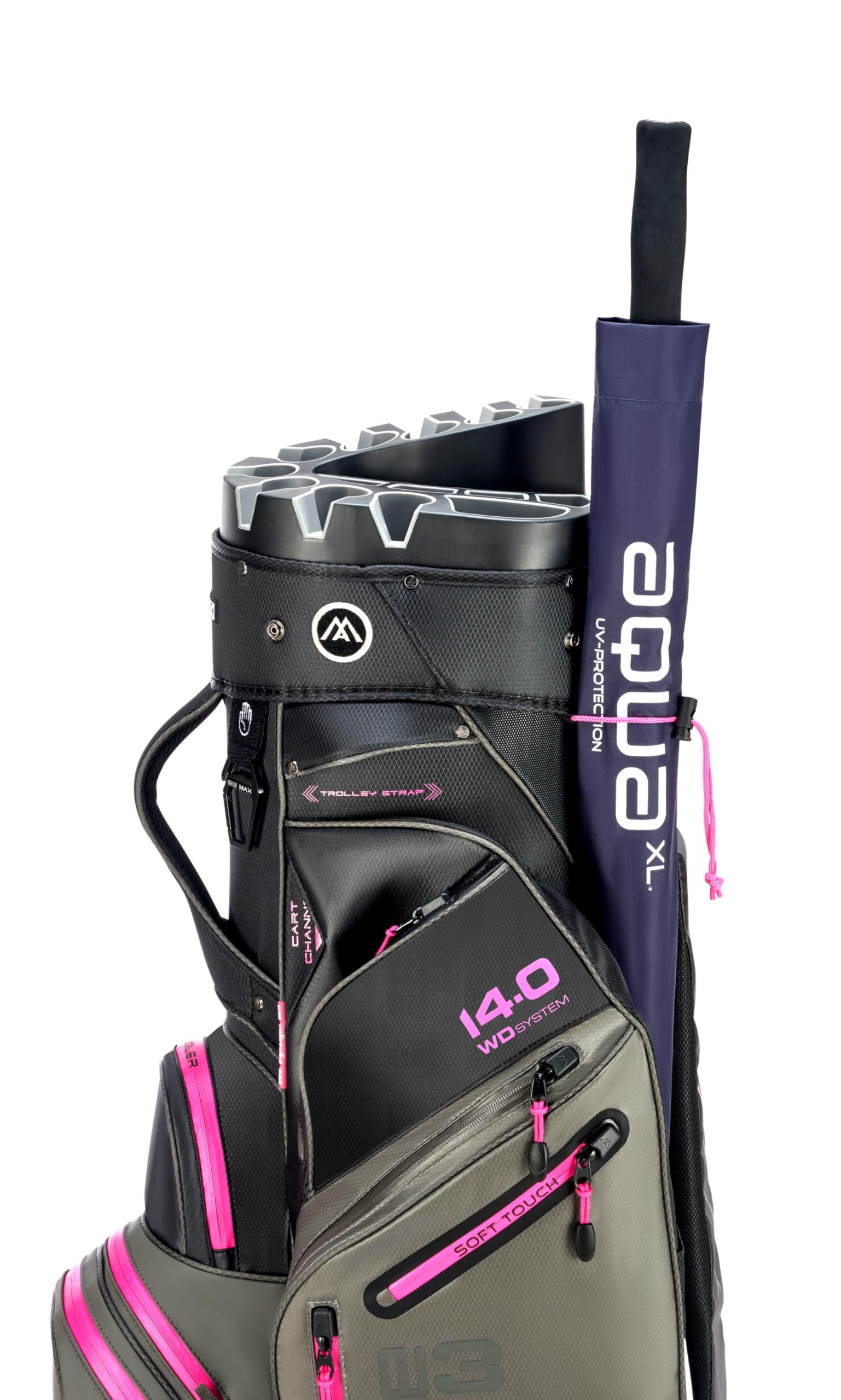 BIG MAX Dri Lite Silencio 3 Cartbag - Borsa da golf impermeabile
