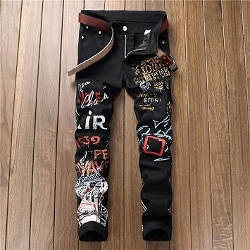 Slim Flower Pants Fashion 