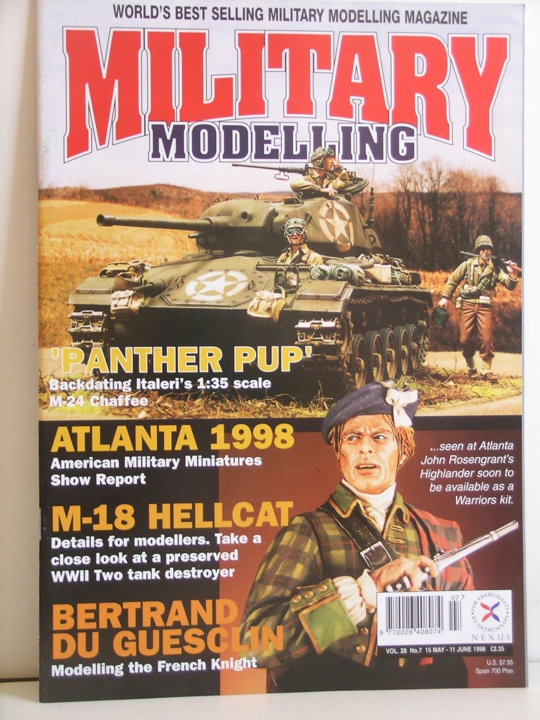 Military Modelling Magazine--Issue Vol 28 #7