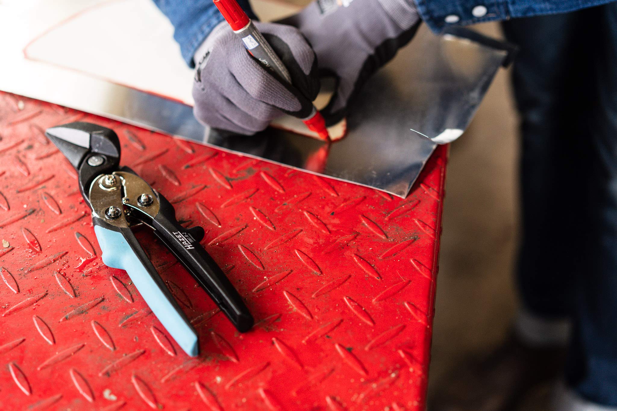 Aviation Snips, Straight, 10-1/2 in