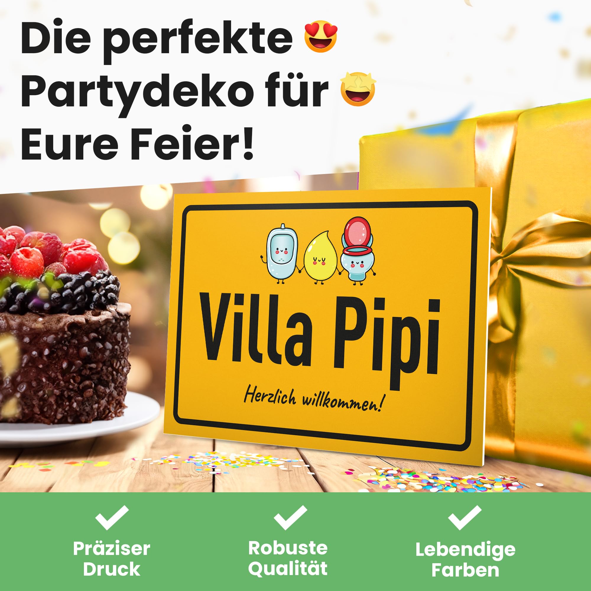 DankeDir! Cartel Para Inodoro Con Flecha, 30 X 20 Cm, De Plástico, Para Colgar En El Inodoro, Placa De Inodoro Divertida, Para Invitados, Decoración De Pared, Para El Baño De Invitados, Para