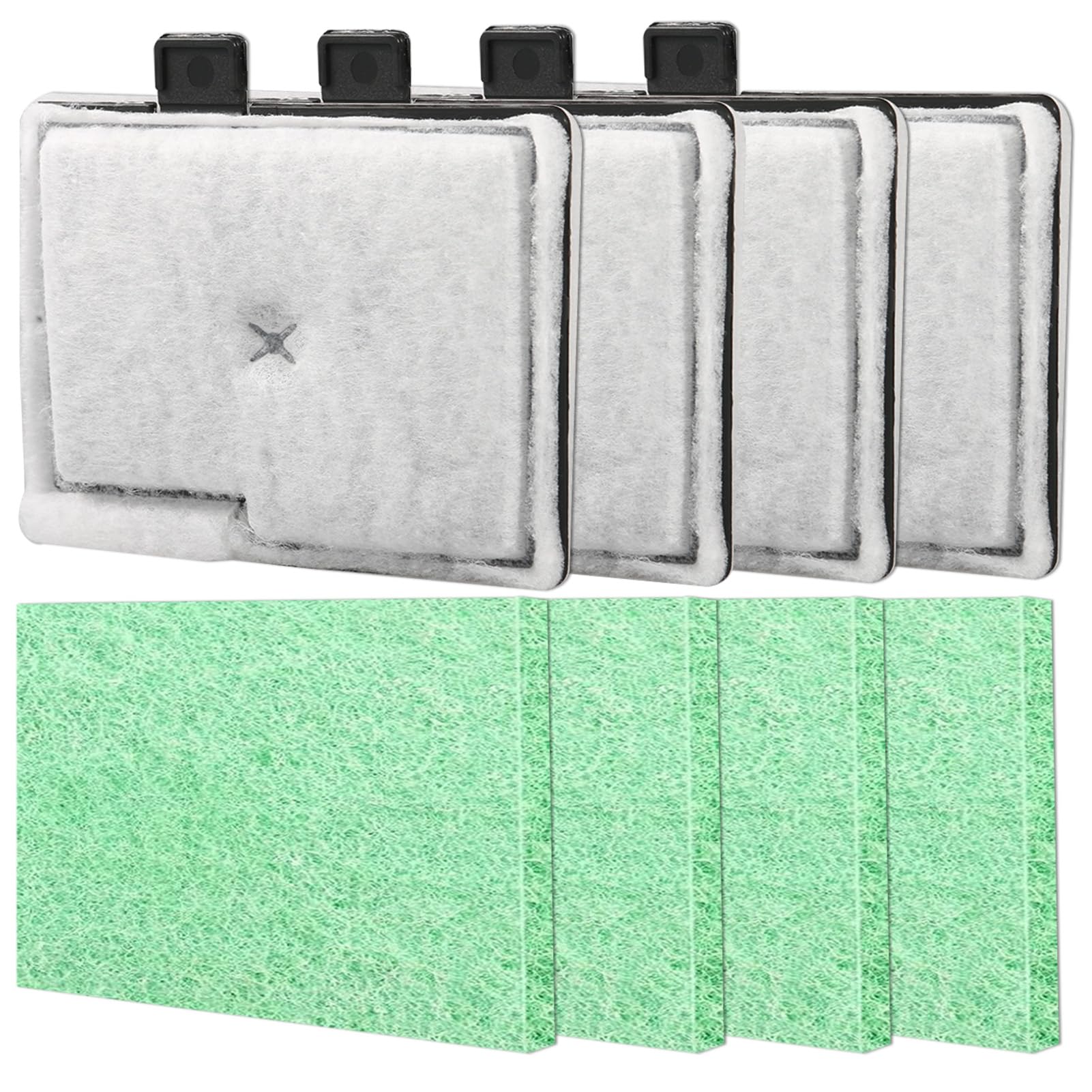 8PCS Fish Tank Filter Cartridges for Interpet Internal Cartridge Filter CF1