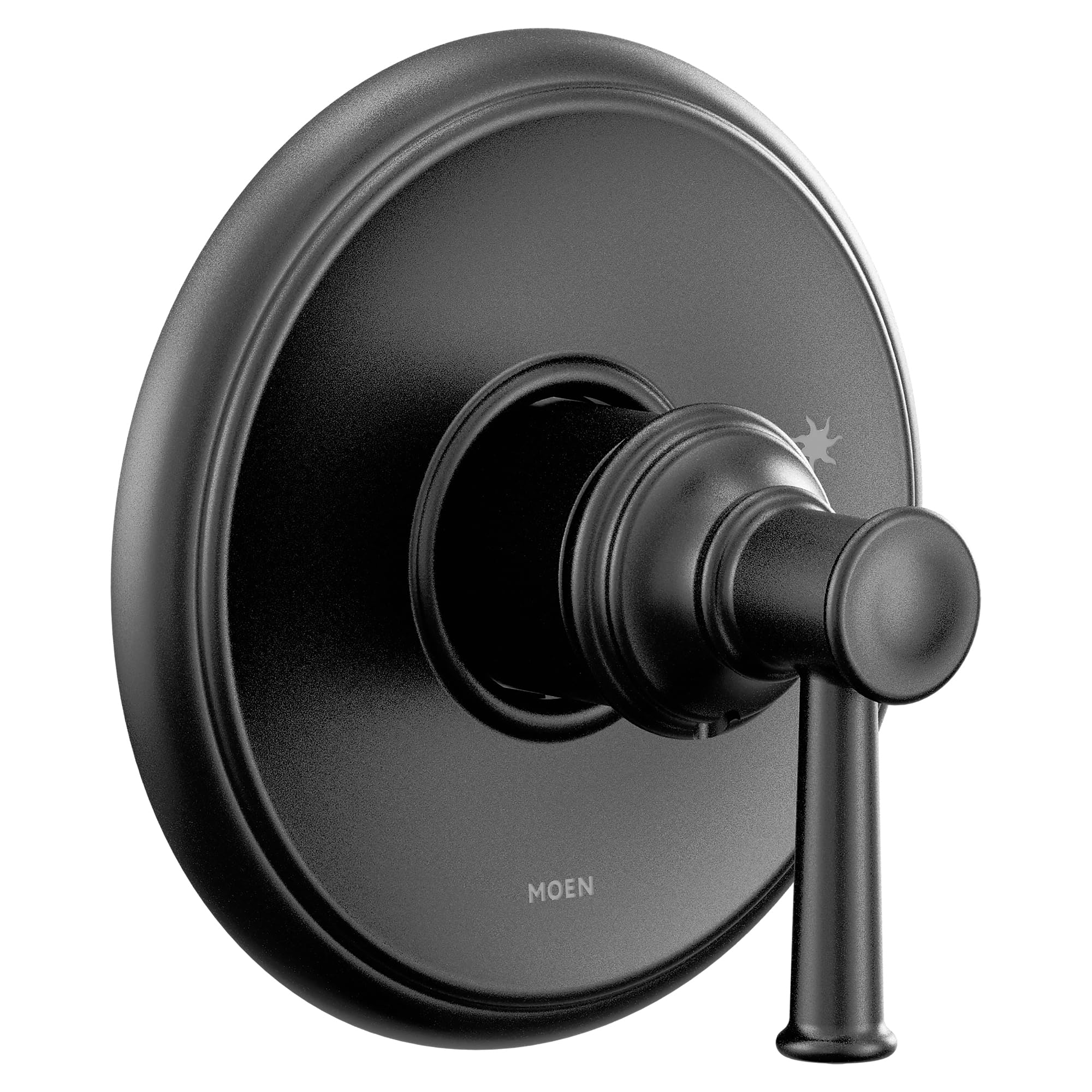 Garniture de douche haut de gamme Moen noir mat UT2311BL