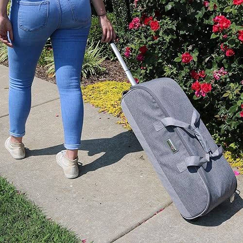 Miniatura 2 de Everything Mary Bolsa de transporte para Cricut, Brother, Silhouette Machines, gris jaspeado, bolsa de almacenamiento para aire, fabricante,