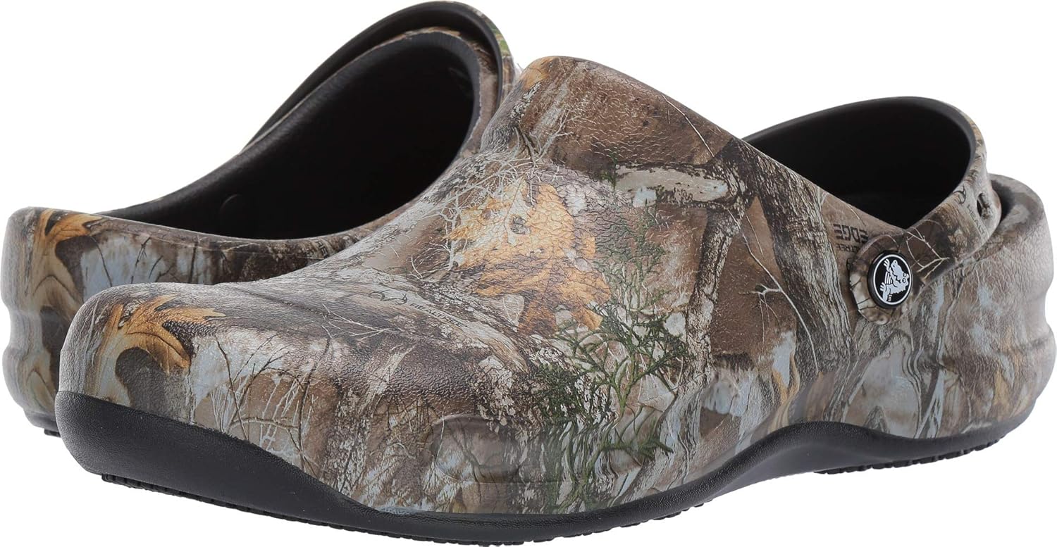 Crocs Unisex-Adult Bistro Graphic Clogs, Slip Resistant Work Shoes