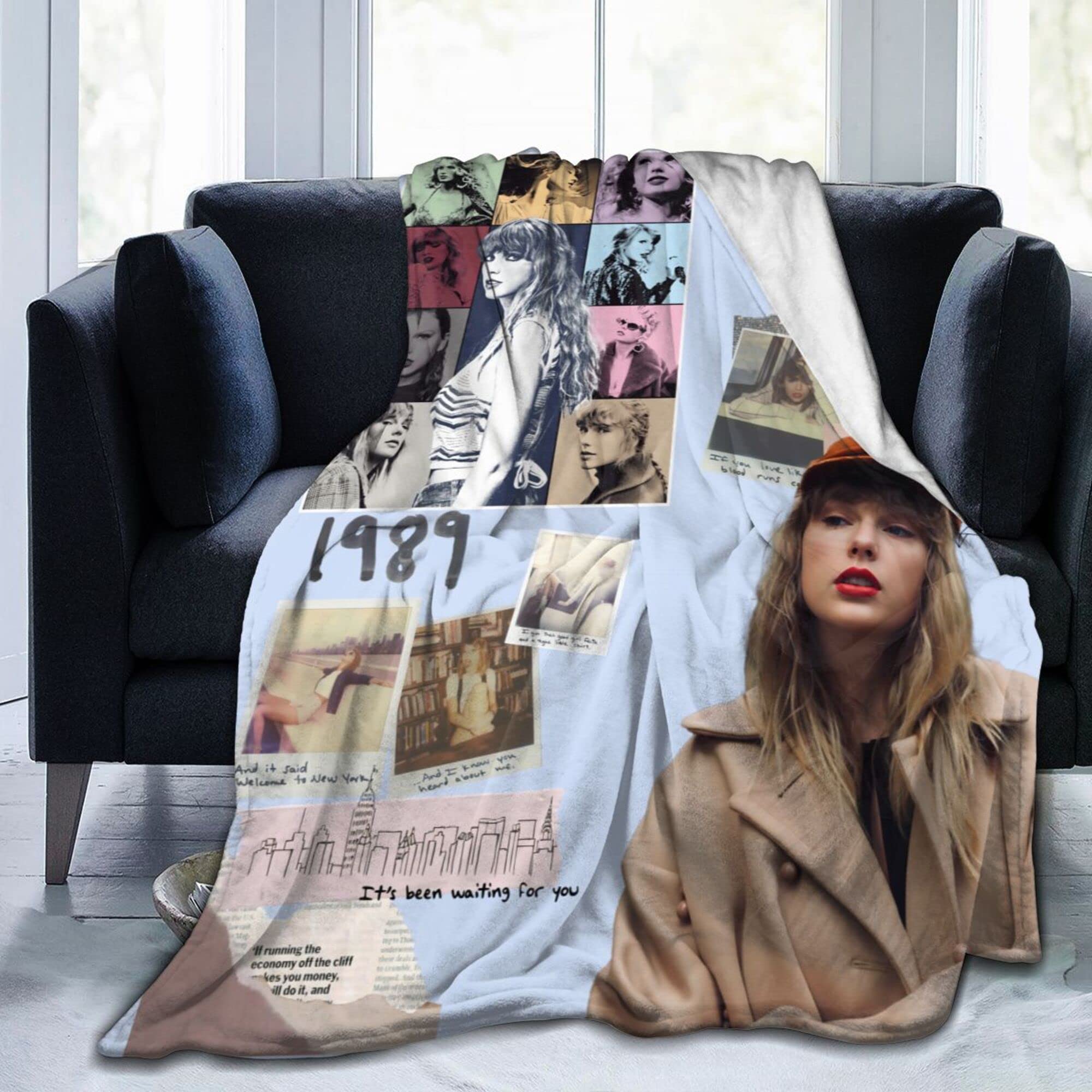 Amazon.com: Singers Music ERAS Tour Cover Girls Pop with Throw Blanket Warm  Blanket in Fleece Bedding Birthday Christmas Travel Gift King Size Blankets  for Bed Best Gifts for Ts Fans Bedroom 50in