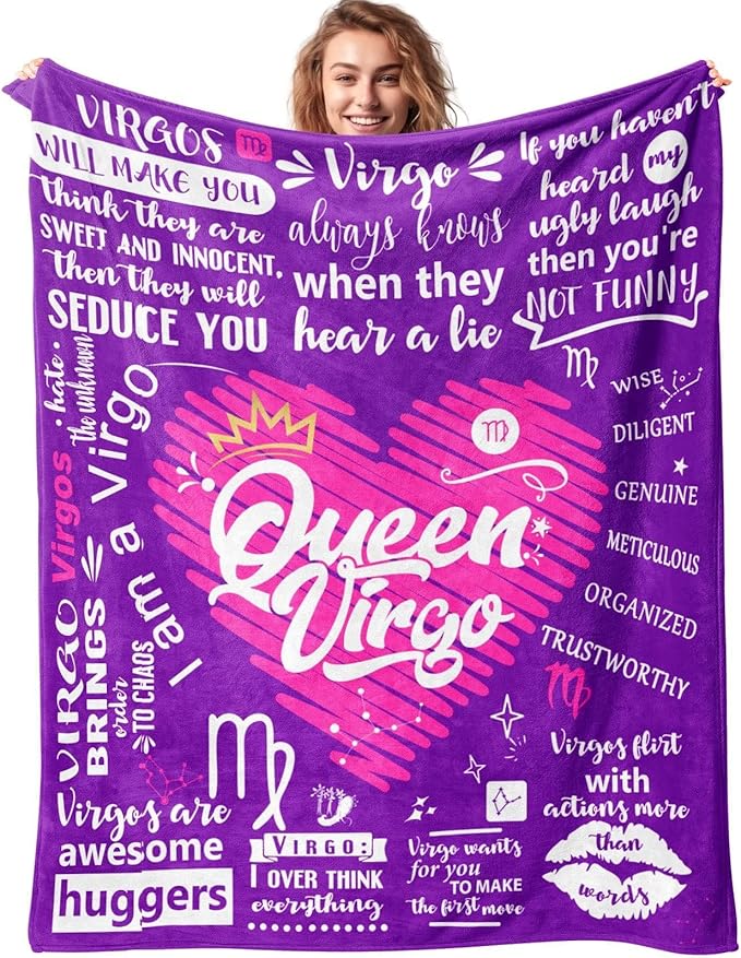 Virgo Gifts for Women - Virgo Zodiac Gifts, Throw Blanket 50