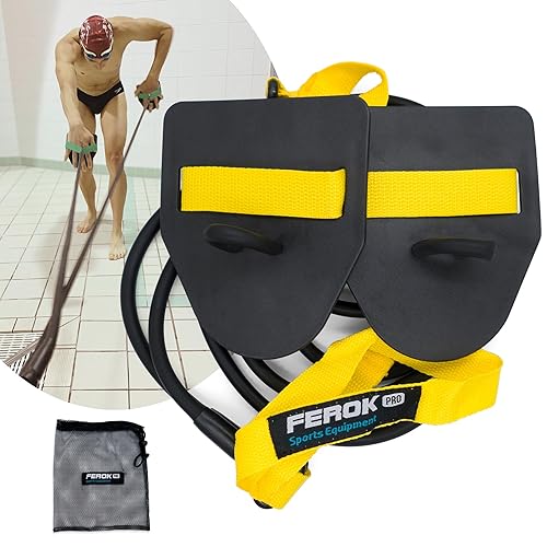 Swimming Resistance Band Set with Paddles – The Ultimate Swim