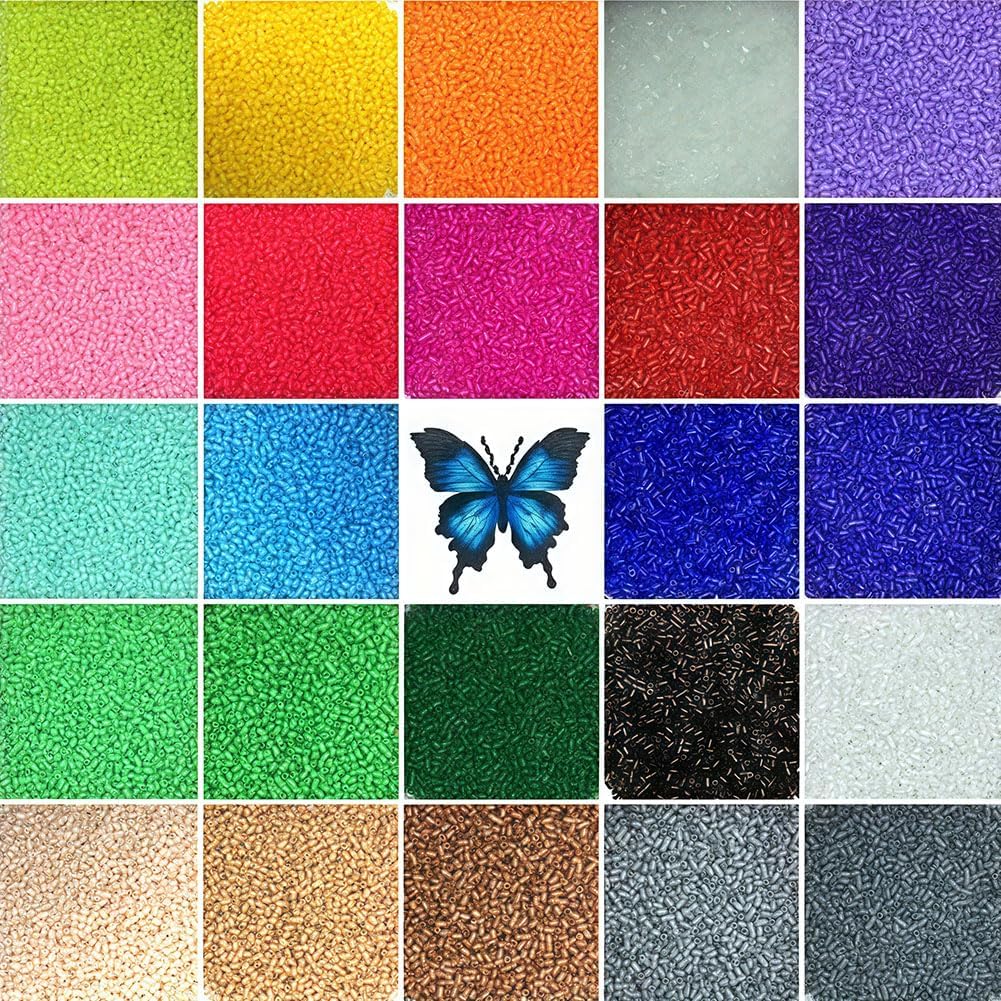 2.6MM Mini Fuse Melty Beads Kit 36000PCS Multicolored DIY Craft Set for Pixel Art (72)