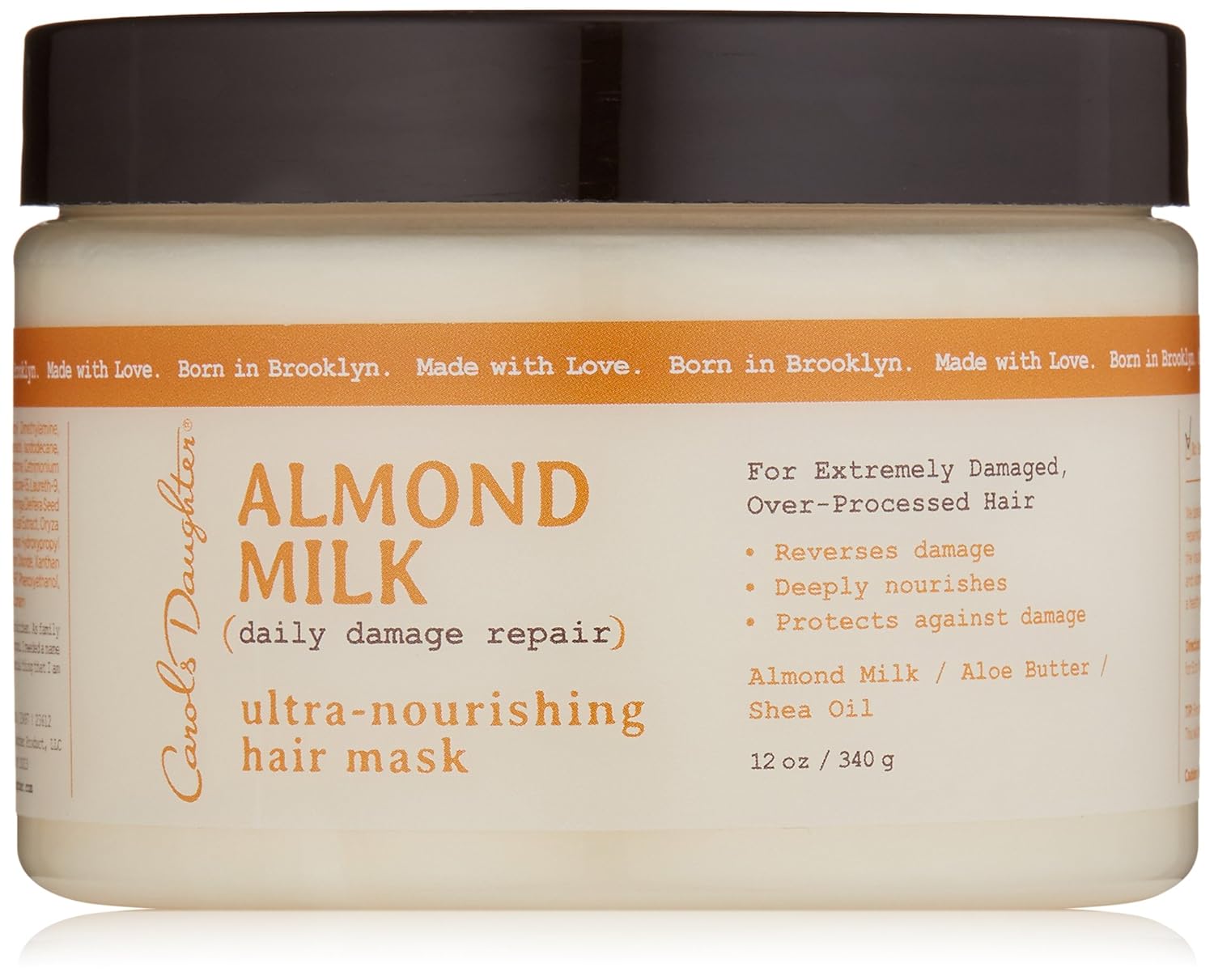 Carols Daughter Almond Milk UltraNourishing Hair Mask, 12