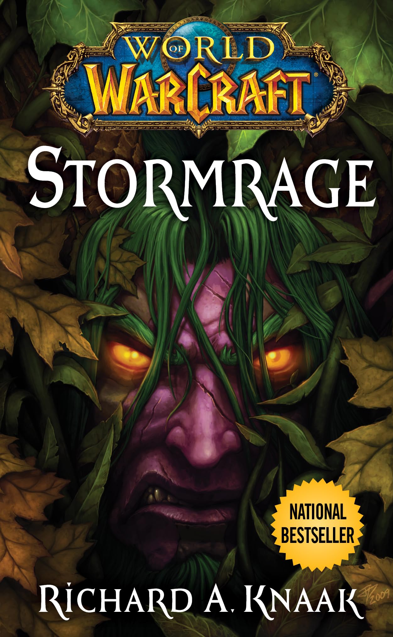 World of Warcraft Stormrage by Richard a Knaak PAPERBACK 9781439189467