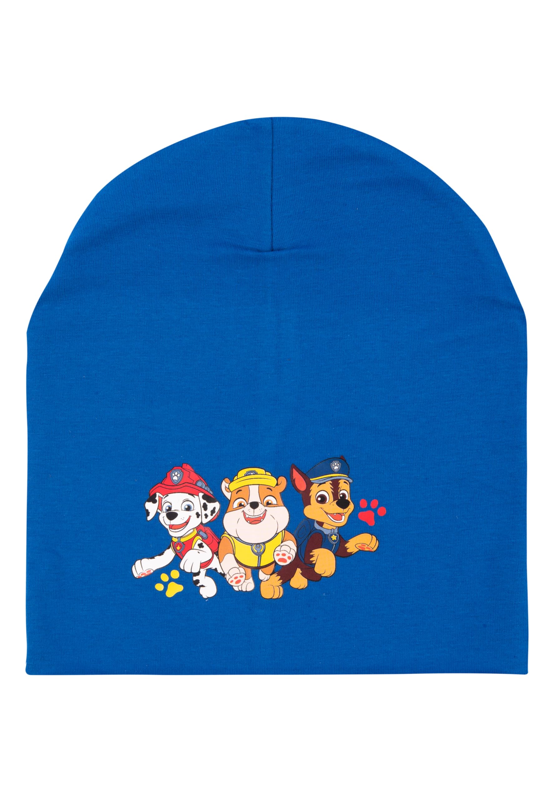 Psi Patrol Beanie dla młodzieży - dziecięca czapka przejściowa czapka niebieska, niebieski, jeden rozmiar