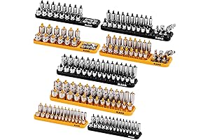 8-Piece Socket Organizer Tray Set: The Essential Tool Organizer for Mechanics and DIYers