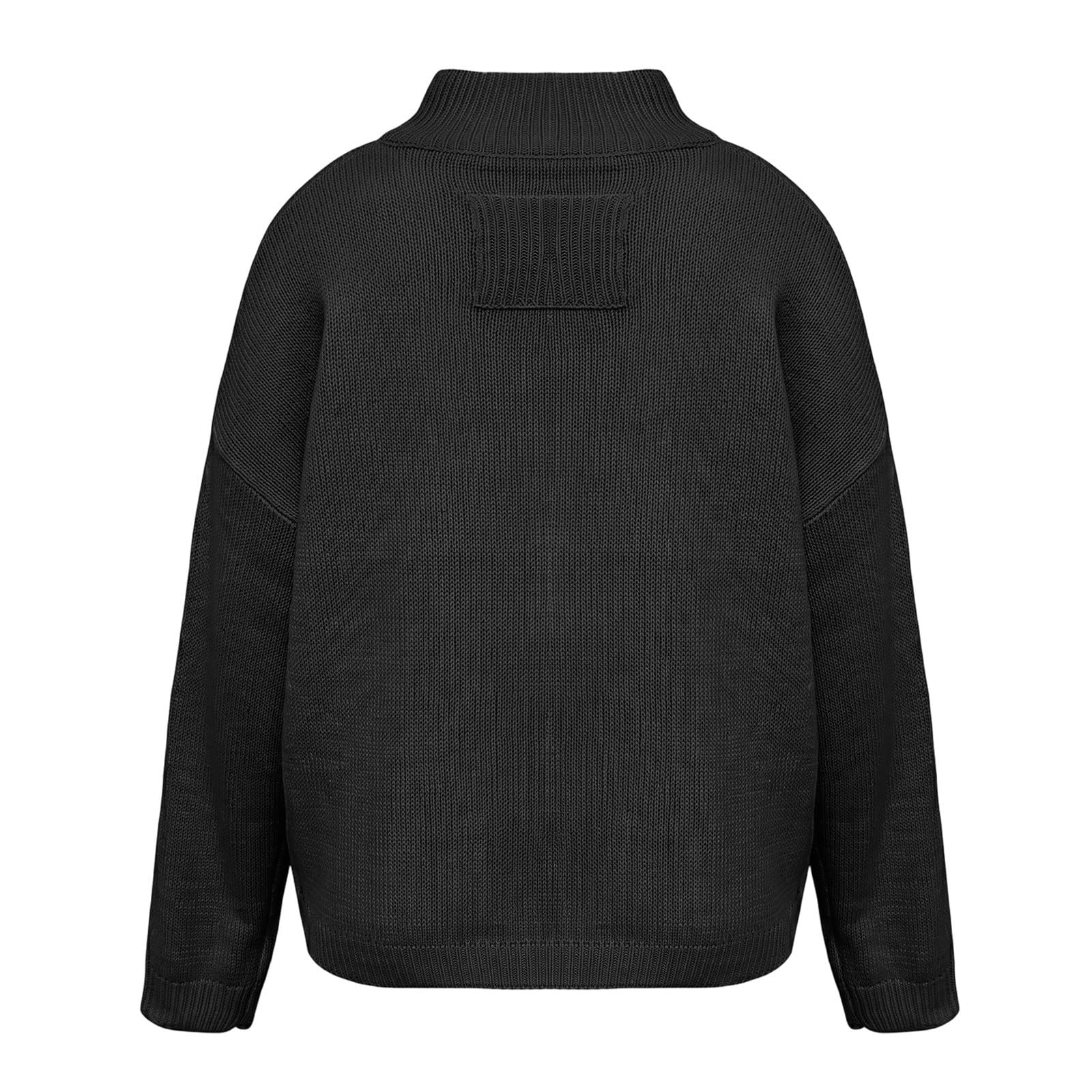 Strickjacke Damen Kurz Cardigan Leichte Jäckchen Damenstrickjacke Dünne Langarm Knopfleiste Open Front Sweater Warme Herbst Winter Tops Elegant Casual Weich Pullover Mit Knöpfen