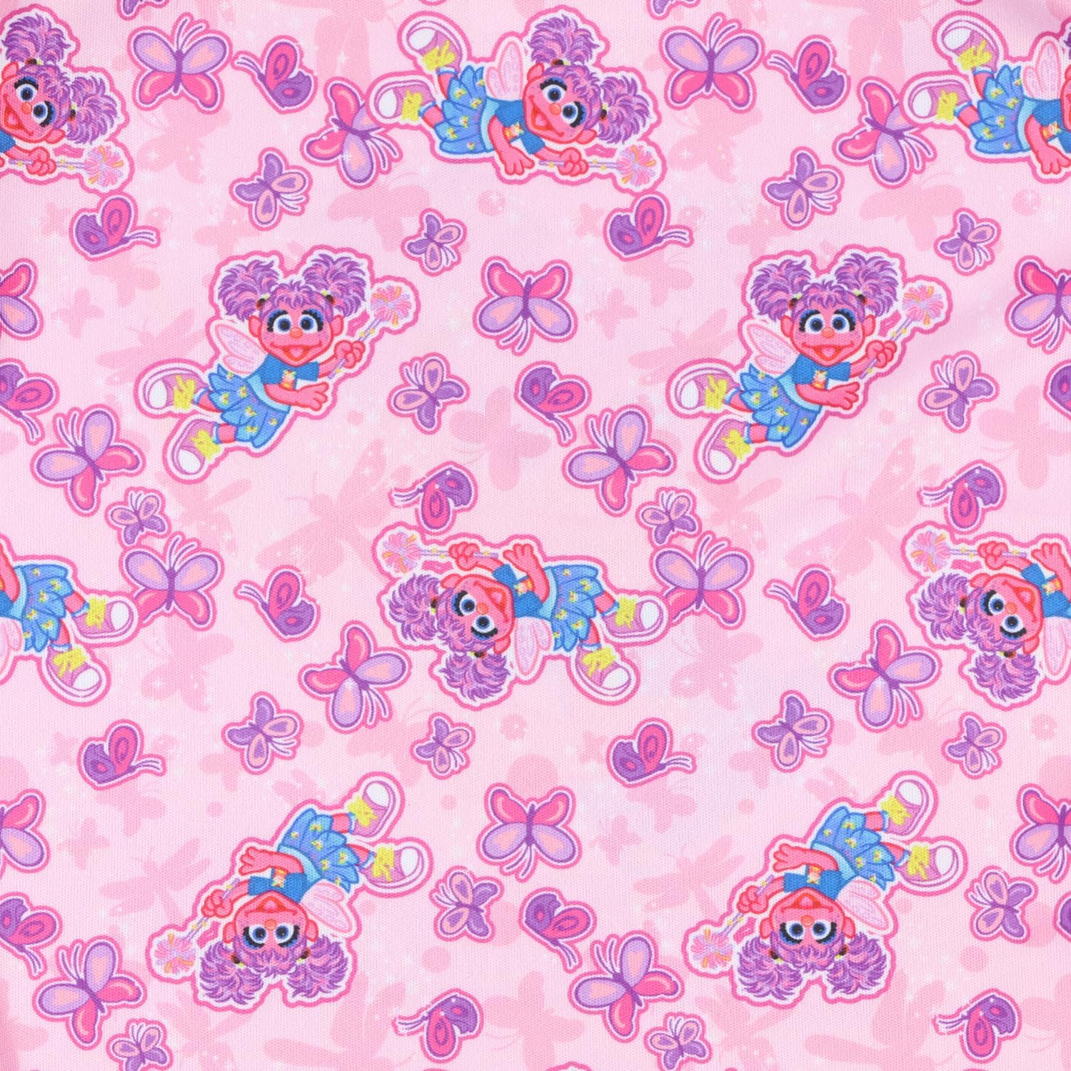 Sesame Street Toddler Girls' Abby Cadabby Ruffle Pant And Shirt 2 Piece Pajama Set Loungewear Sleepwear - Image 7