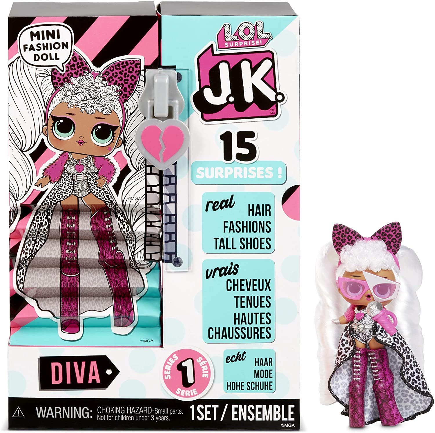 Buy LOL Surprise L.O.L. Surprise! J.K. Diva Fashion Doll with 15
