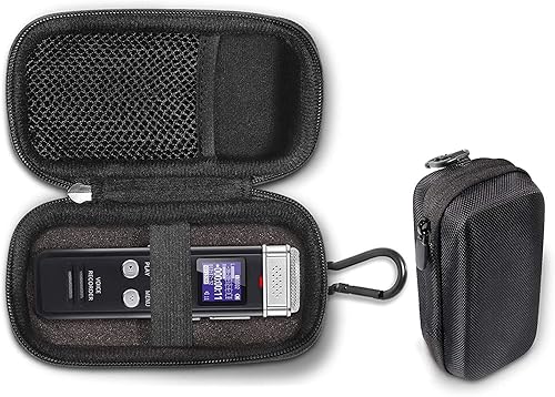 Funda para grabadora de voz digital universal para EVISTR 16GB, TENSAFEE 16GB, Dictopro-Easy HD Recording, Db9pro, TOOBOM 16GB, aiworth 16GB,