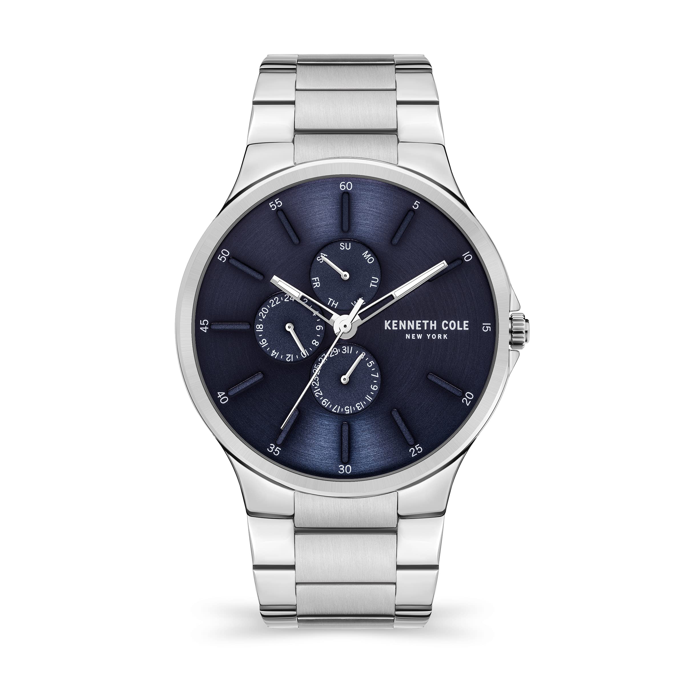 Kenneth Cole Analog Blue Dial Mens Watch-KCWGK2123504MN (B09PRG2M2W) Amazon Price History, Amazon Price Tracker