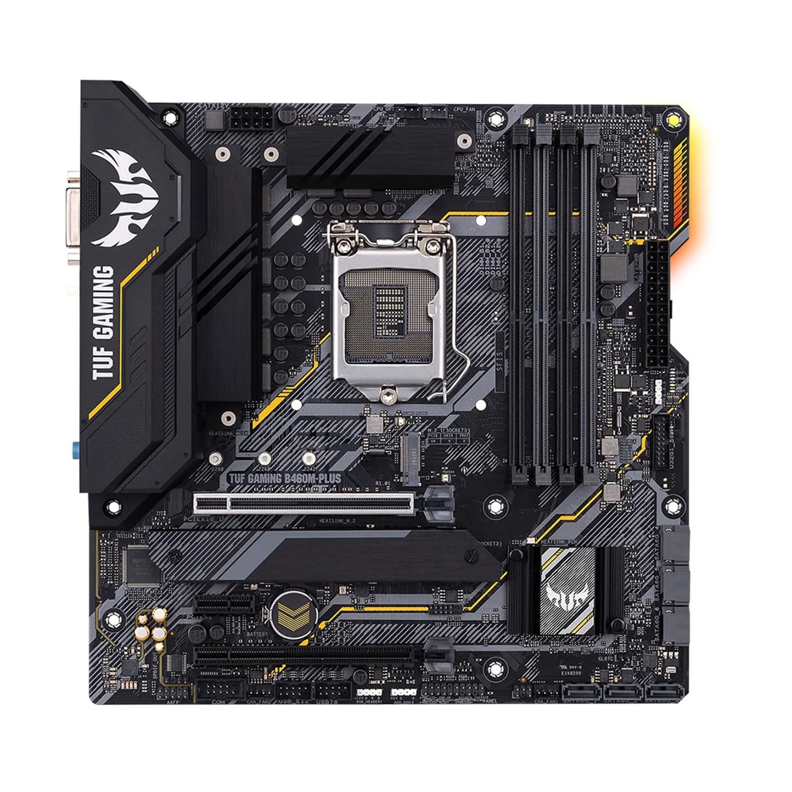 Schede madri per computer Fit For ASUS TUF GAMING B460M-PLUS MATX Intel B460 DDR4 WiFi 6, SATA 6 Gbps, USB 3.2 Gen 1 128G LGA 1200 CPU scheda madre