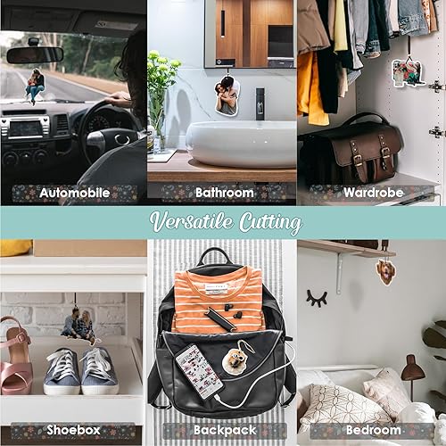 Vista 5 de Ambientadores personalizados con imagen – Ambientador personalizado para coche con cara divertida – Ambientador de aire personalizado para colgar