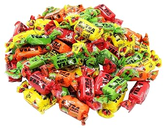Zaza Extra Sour Kosher Chewy Individual Warped Candy (2 Large Pack)