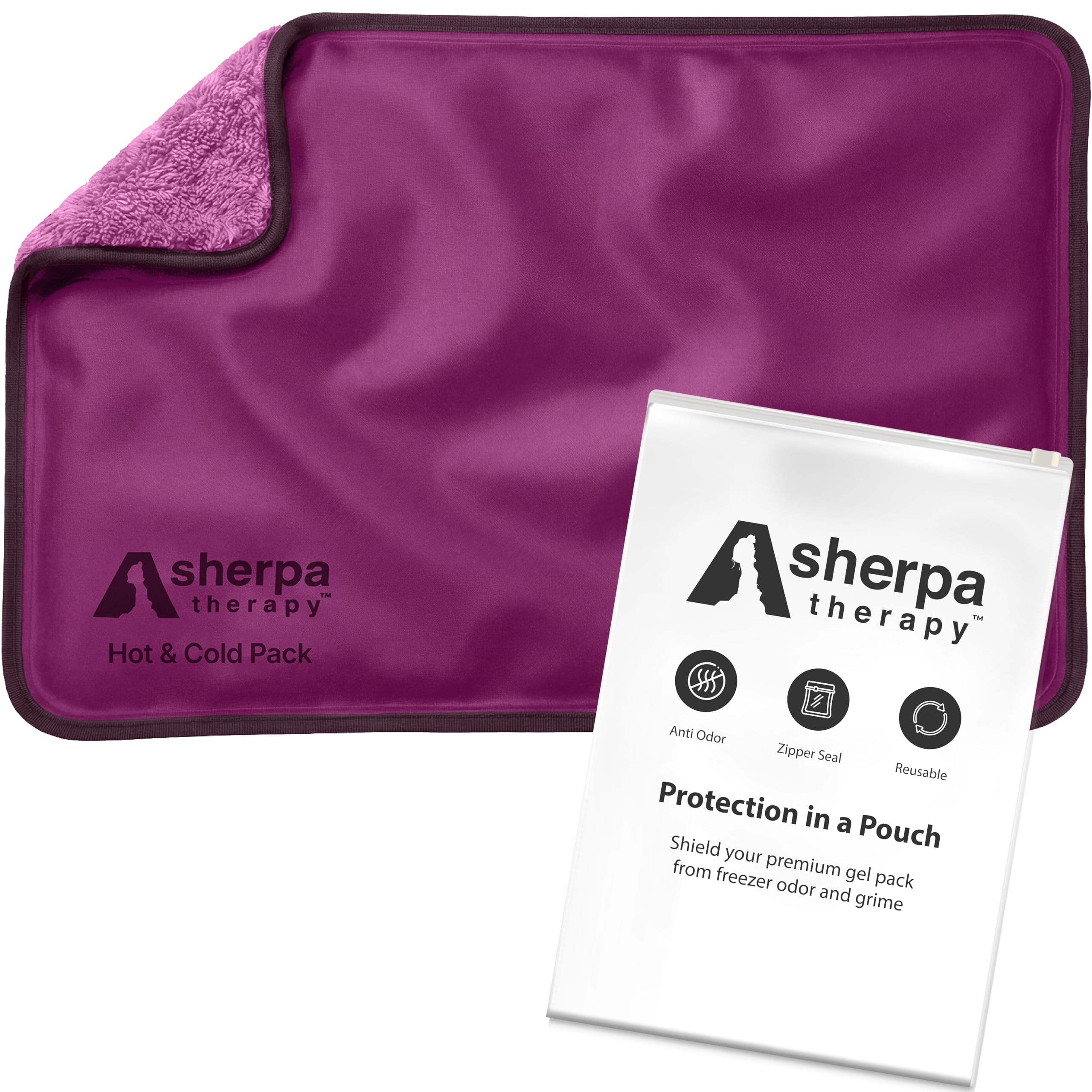 Sherpa Therapy Medium Flexible Gel Ice Packs