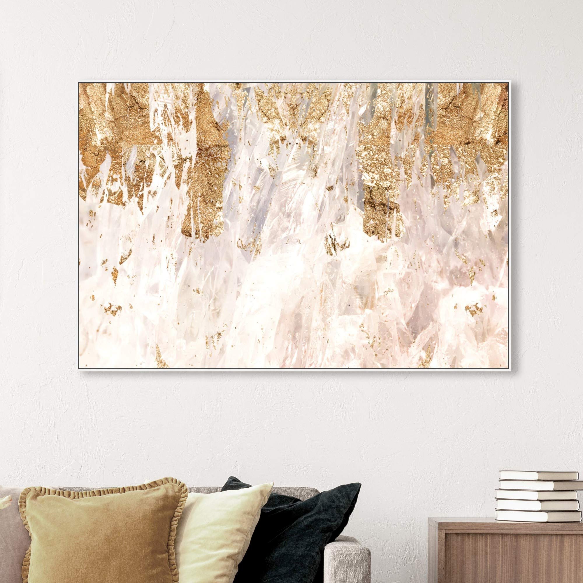 Amazon.com: Oliver Gal Abstract Modern Canvas Wall Art Star