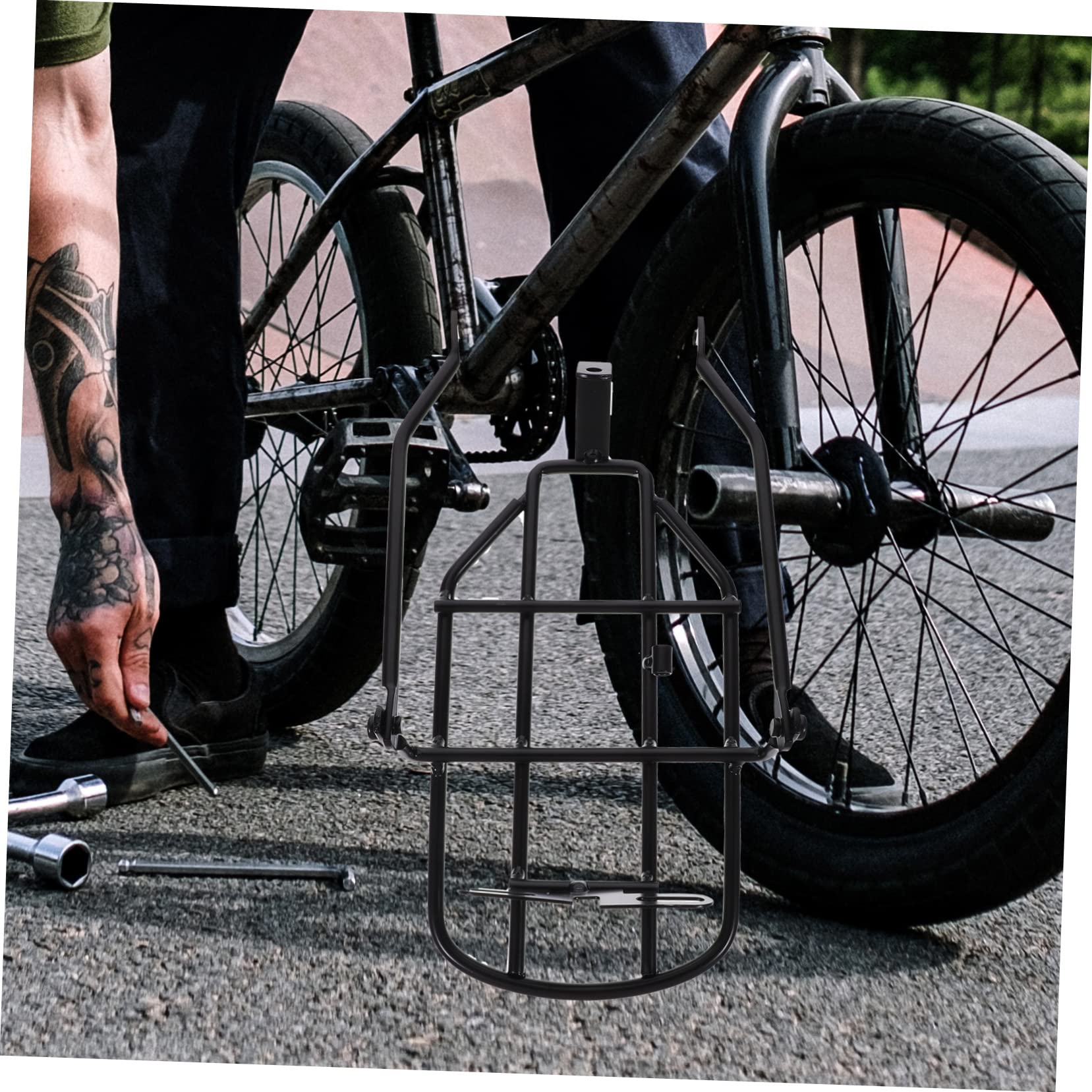 Porte-bagages Vélo VICASKY 14 Pouces – Solide Et Pratique Pour Adultes Et Enfants, VTT Et Pliants
