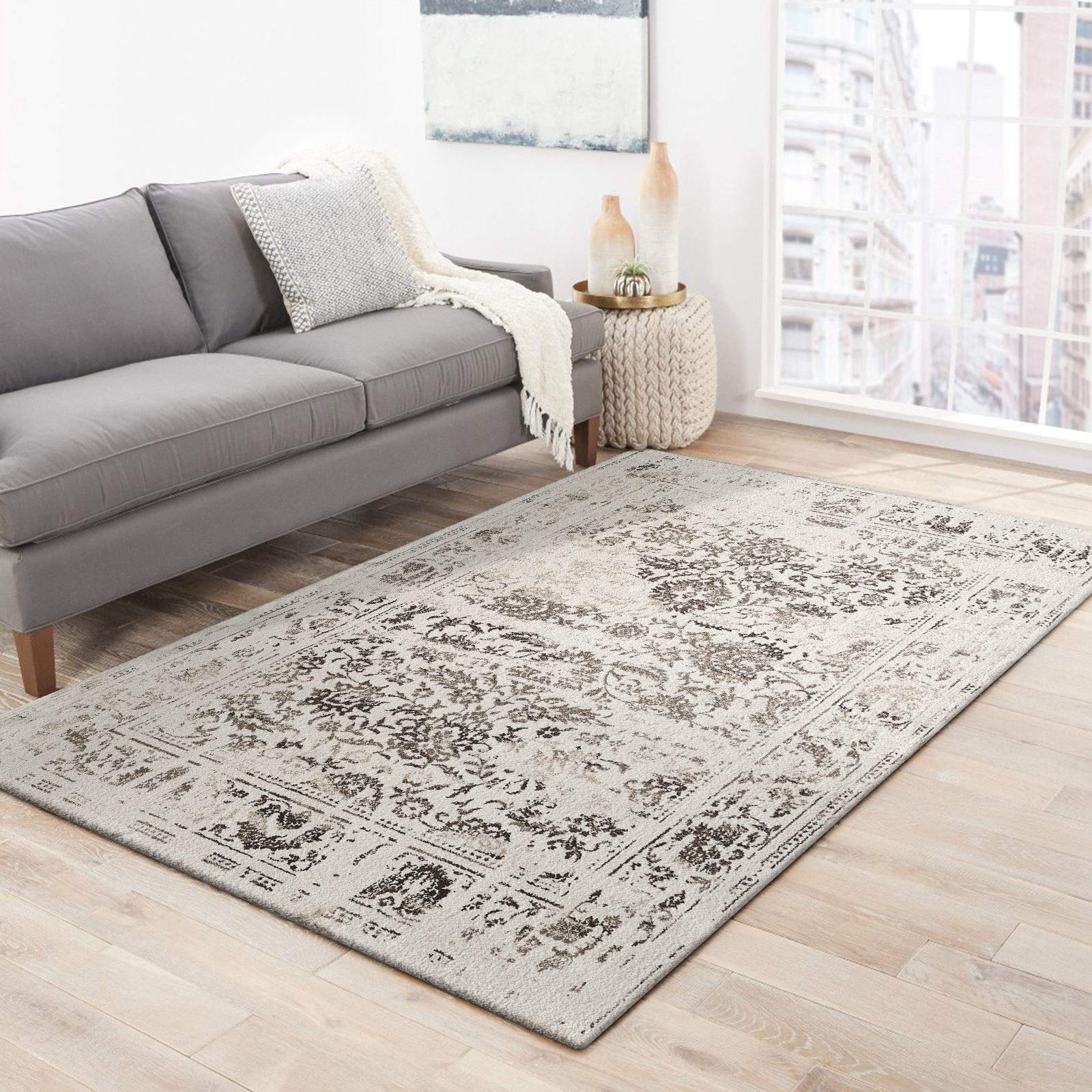 Vintage Traditional Area Rugs Wellington Collection Cream Rugs For Living Room 160x230cm