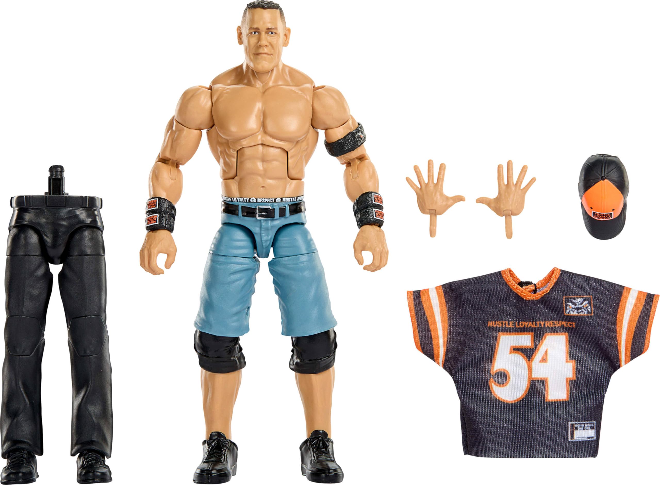 Mattel WWE Elite Collection Wrestlemania John Cena, figura de ação