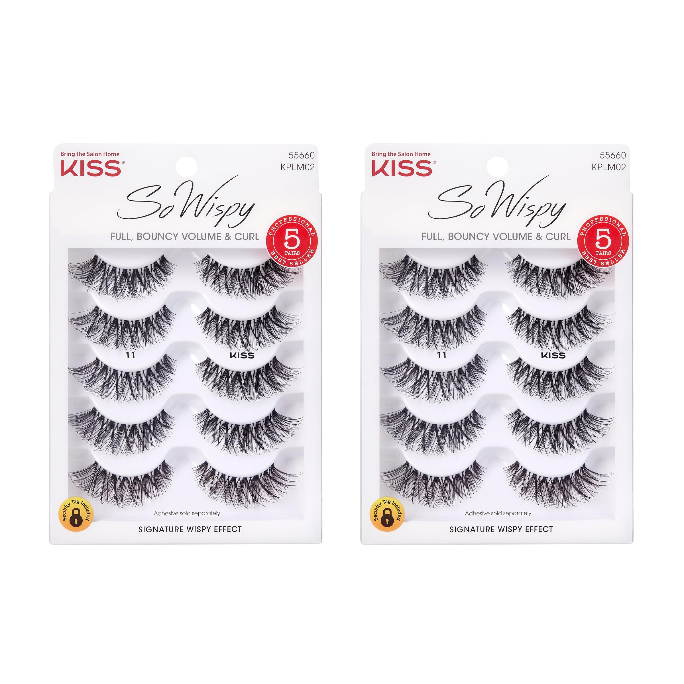 Kiss So Wispy Multipack Lash 11 - (2 Pack)